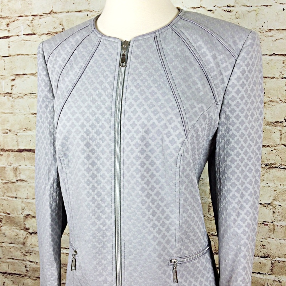 BASLER Geometric Structured Designer Jacket - Picture 2 of 8